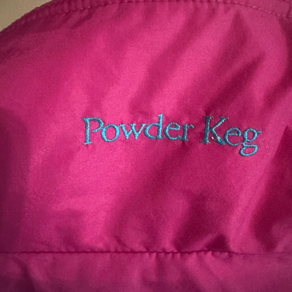 Columbia Women’s Vintage Vibrant Raincoat - Pink, Blue, Yellow - Picture 5 of 5